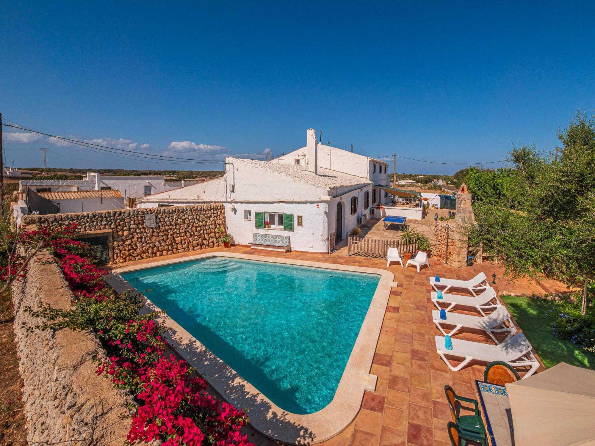 Casa Rural Menorquina Con Piscina Y Barbacoa Сант-Клімент Екстер'єр фото