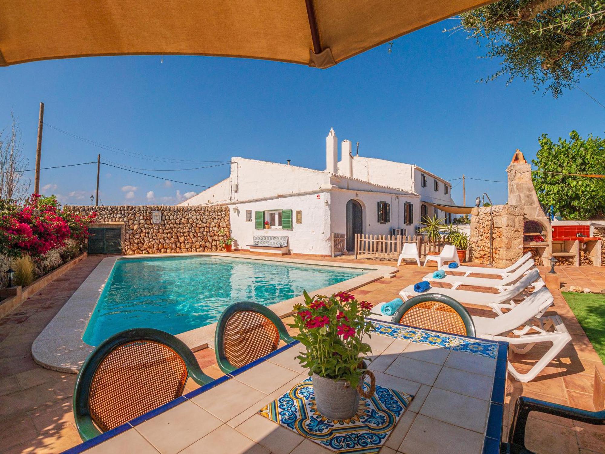 Casa Rural Menorquina Con Piscina Y Barbacoa Сант-Клімент Екстер'єр фото